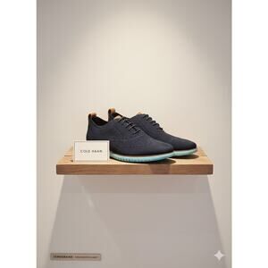 Cole Haan Zerogrand Stitchlite Blue Oxfords Sz. 10